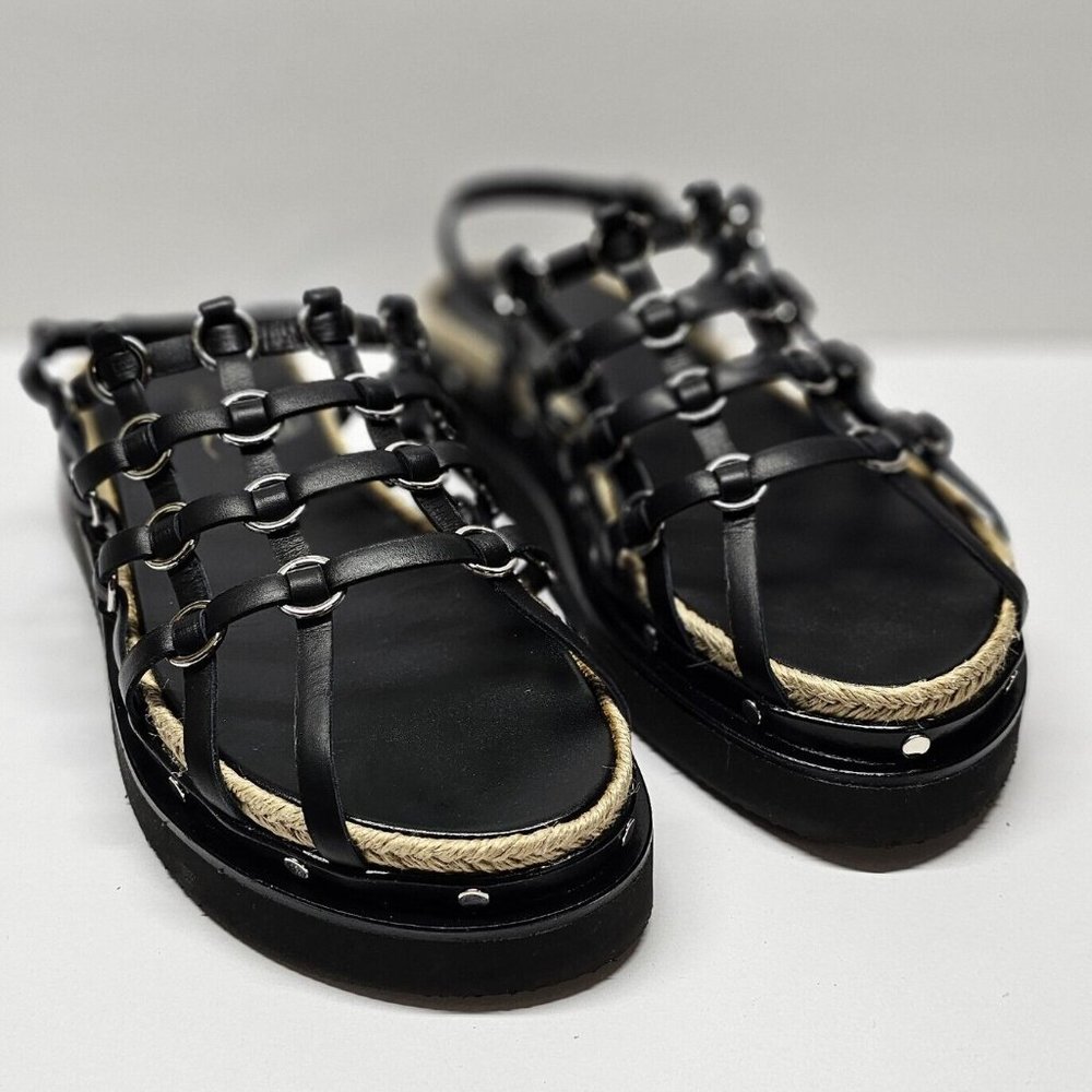 RARE 3.1 Phillip Lim Yasmine Cage Espadrille Sandal US W Size 9 NEW